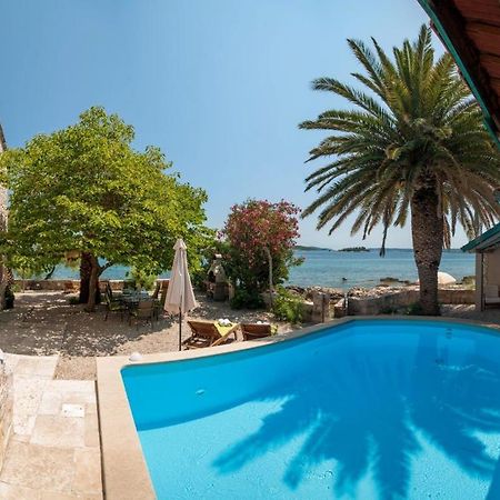 Luxury Beachfront Villa Mare With Private Pool At The Beach Orebic - Peljesac Екстер'єр фото