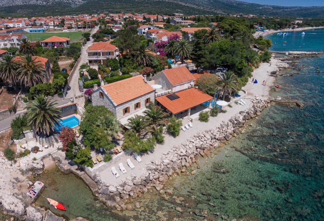 Luxury Beachfront Villa Mare With Private Pool At The Beach Orebic - Peljesac Екстер'єр фото