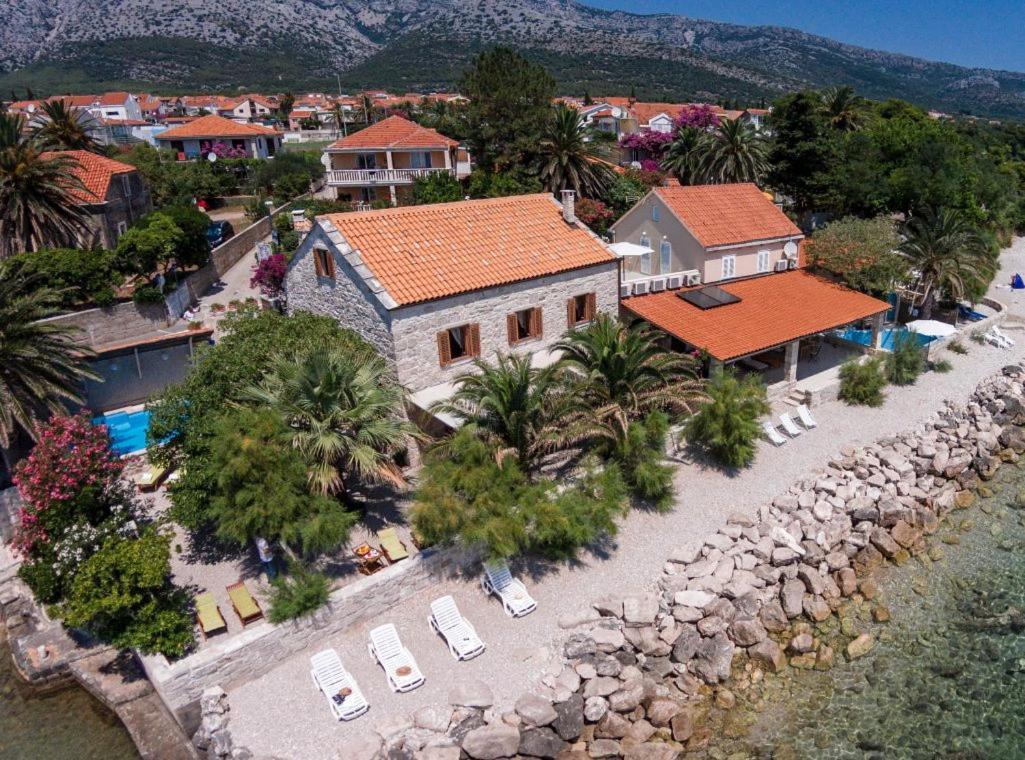 Luxury Beachfront Villa Mare With Private Pool At The Beach Orebic - Peljesac Екстер'єр фото