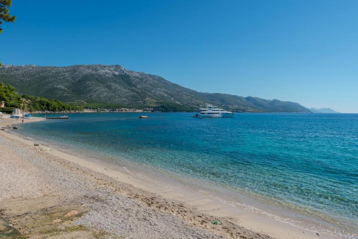 Luxury Beachfront Villa Mare With Private Pool At The Beach Orebic - Peljesac Екстер'єр фото